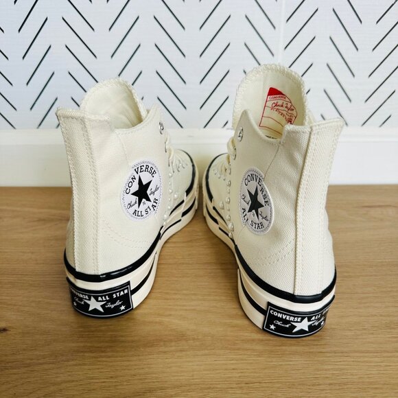 ⭐CONVERSE Chuck 70 Plus Hi Gems Sz 6 Mens Platform Shoes Pearls Sneaker A10287C⭐ - Picture 4 of 9